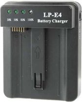 LP-E4 Batterij Oplader voor Canon EOS 1DS Mark III / 1D Mark III 4 / Mark IV / LC-E4 (Zwart)