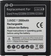 3.8V / 2800mAh oplaadbare Li-ion batterij voor Galaxy Grand Prime / G5308W / G5309W / G5306W