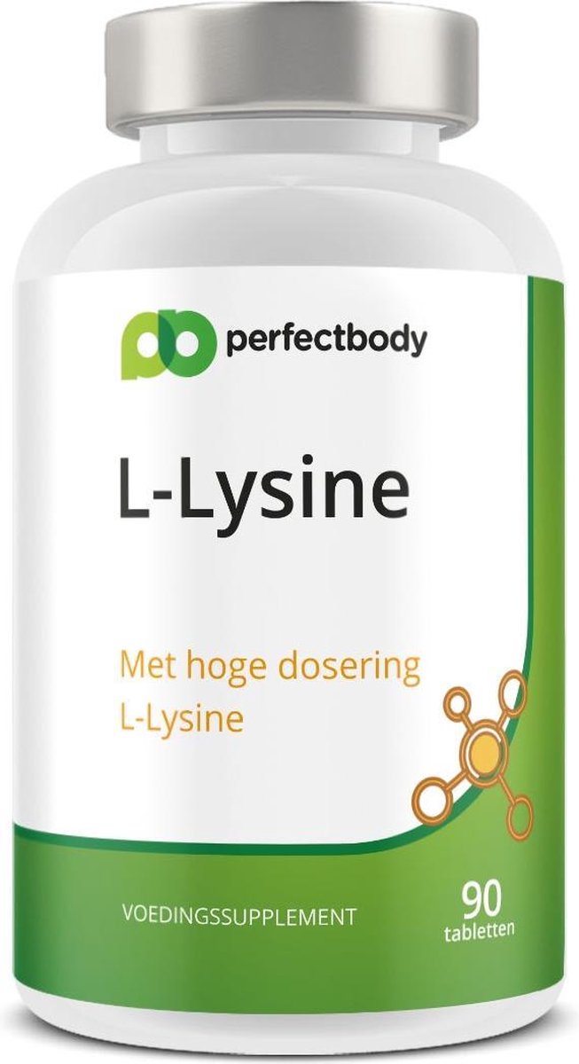 L-Lysine 1000 Mg - 90 Tabletten | Essentieel Aminozuur | Verhoogt Weerstand
