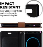 Samsung Galaxy S8 Plus Rich Diary Wallet Case Bruin