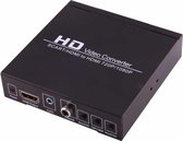 NEWKENG NK-8S SCART + HDMI naar HDMI 720P / 1080P HD Video Converter Adapter Scaler Box