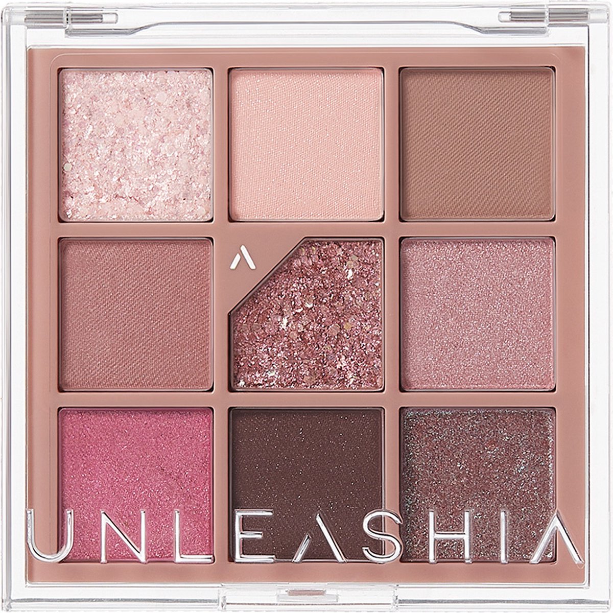 Unleashia Glitterpedia Eye Palette N°5 All of Dusty Rose 6.2 g - K Beauty