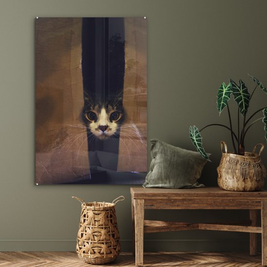 MuchoWow® Peinture sur Verre - Coucou - 60x90 cm - Peintures sur Verre Acrylique - Photo sur Glas