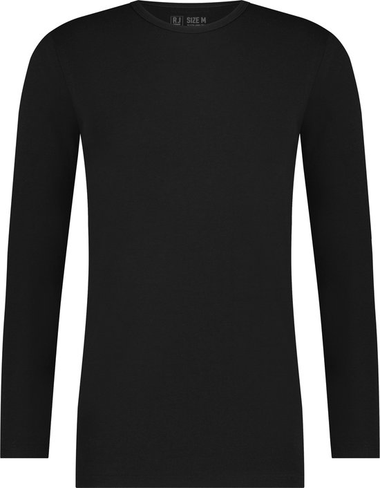 RJ Bodywear Everyday Roosendaal T-shirt (2-pack) - heren T-shirt met O-hals - zwart - Maat: L
