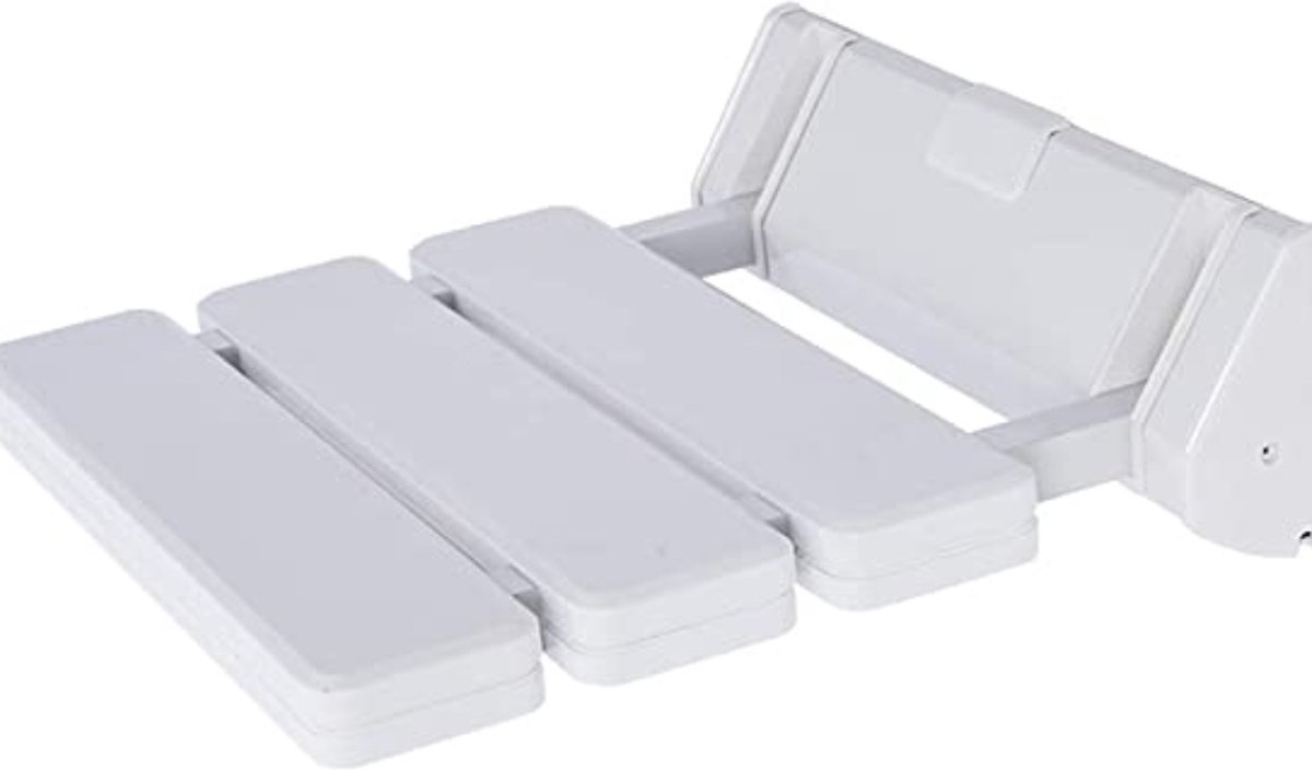 RESKO Douchekruk Douchestoel Inklapbaar Wandmontage Douche Klapstoel Douche Tot 130...