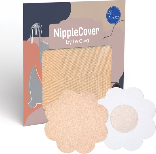 Peekaboos Kanten Tepelstickers Hart 2-Pack