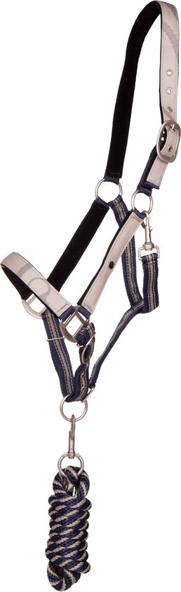 Qhp Halter set Turnout Collection Marron clair - Marron clair - cheval