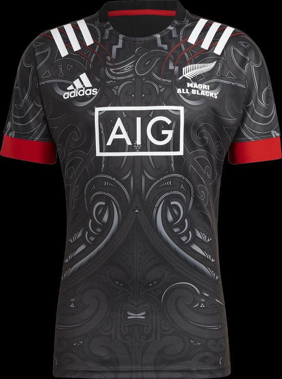 Adidas Maori All Blacks Rugby Jersey maat small