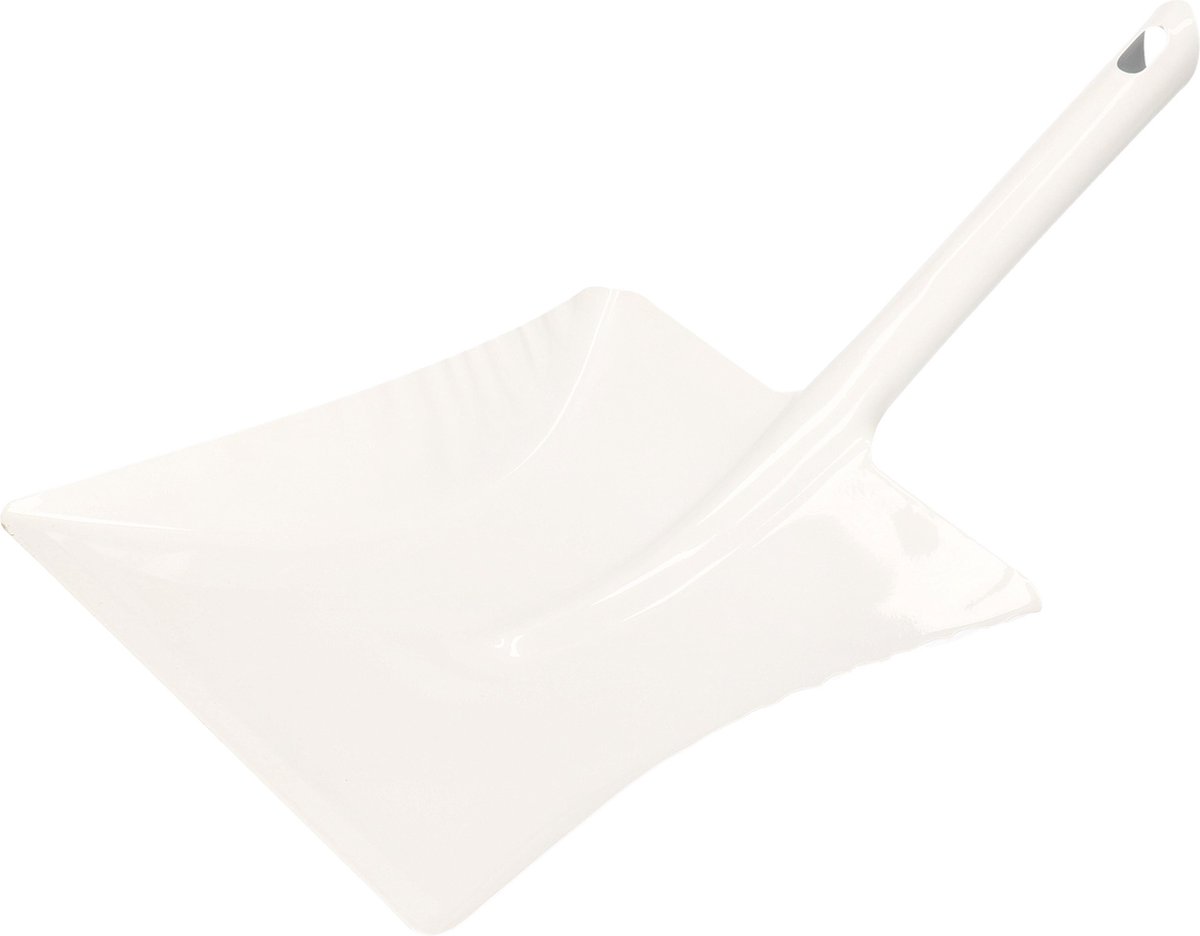 Goedkoopste Buemag Vuilblik - verzinkt metaal - 38 x 23 cm - wit - stofblik