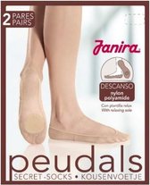 Janira kousenvoetje Descanso Polyamide (10000/2) 2 pack