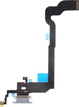 iPhone X Oplaadpoort Dock Connector Flex| Wit / Grijs |Compleet Reparatie onderdeel