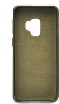 Senza Desire Leren Backcover Hoesje - Geschikt voor Samsung Galaxy S9 - Burned Olive