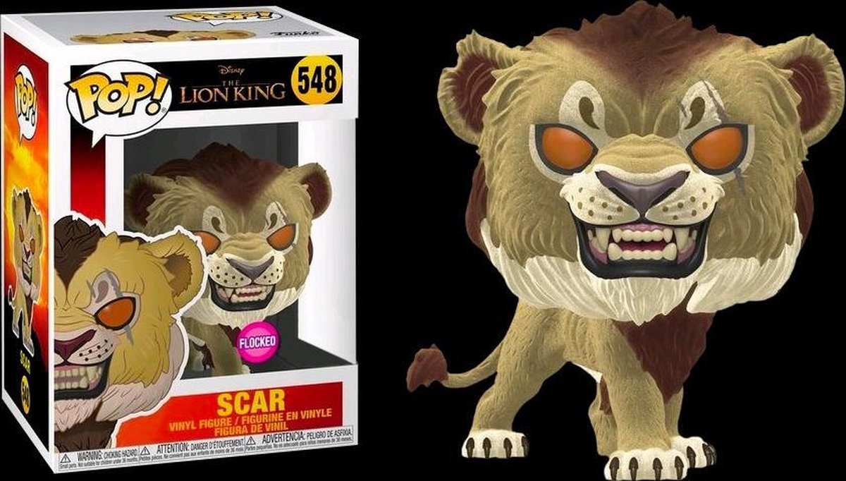 Le Roi Lion 2019 POP! Disney Scar Vinyl Figurine 10cm n°548