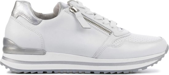 Gabor 66.528.50 Dames Sneakers - Wit - Maat 38.5 | bol.com