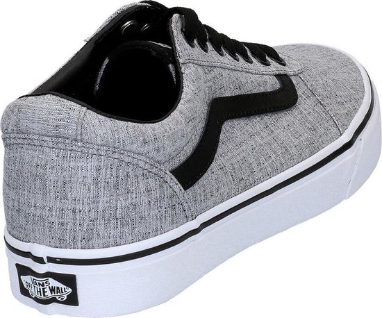 vans ward textile gray