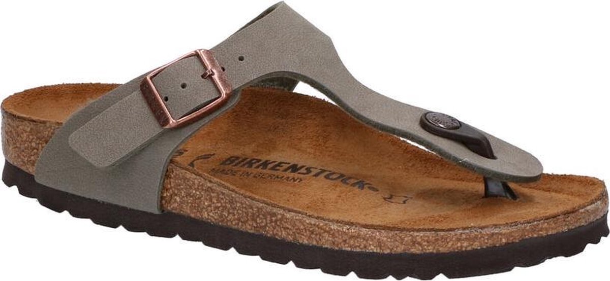 Birkenstock Gizeh Jongens Slippers Grijs