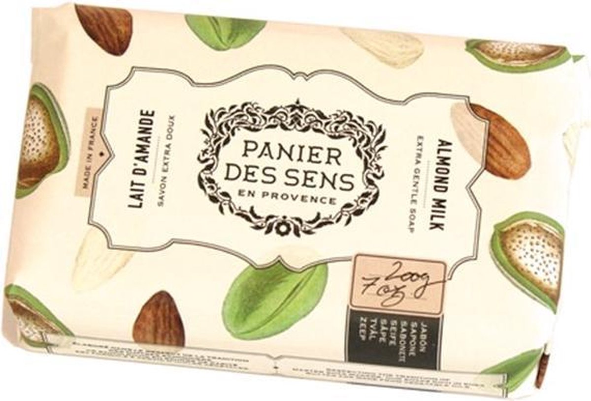 Panier Des Sens Shea Butter Soaps Extra Gentle Soap Zeep Almond Milk 200gr