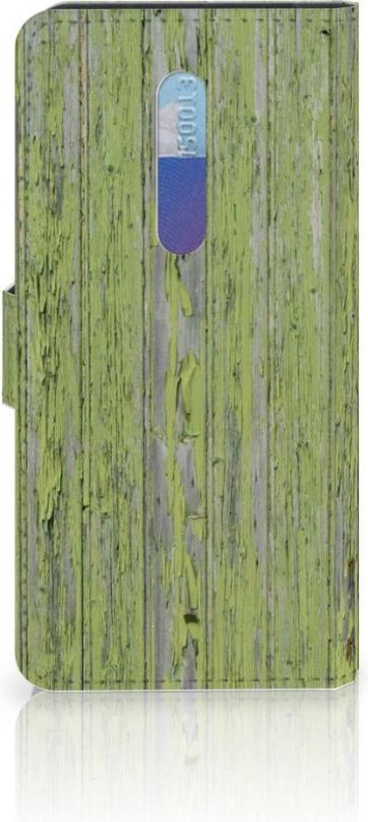 Xiaomi Redmi K20 Pro Book Style Case Green Wood