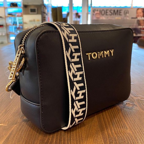 Tommy Hilfiger iconic camera tas blauw ST bol