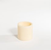 The Table glow - kaarslamp - Ø 12 * 12 cm - duurzame palmwas - creme