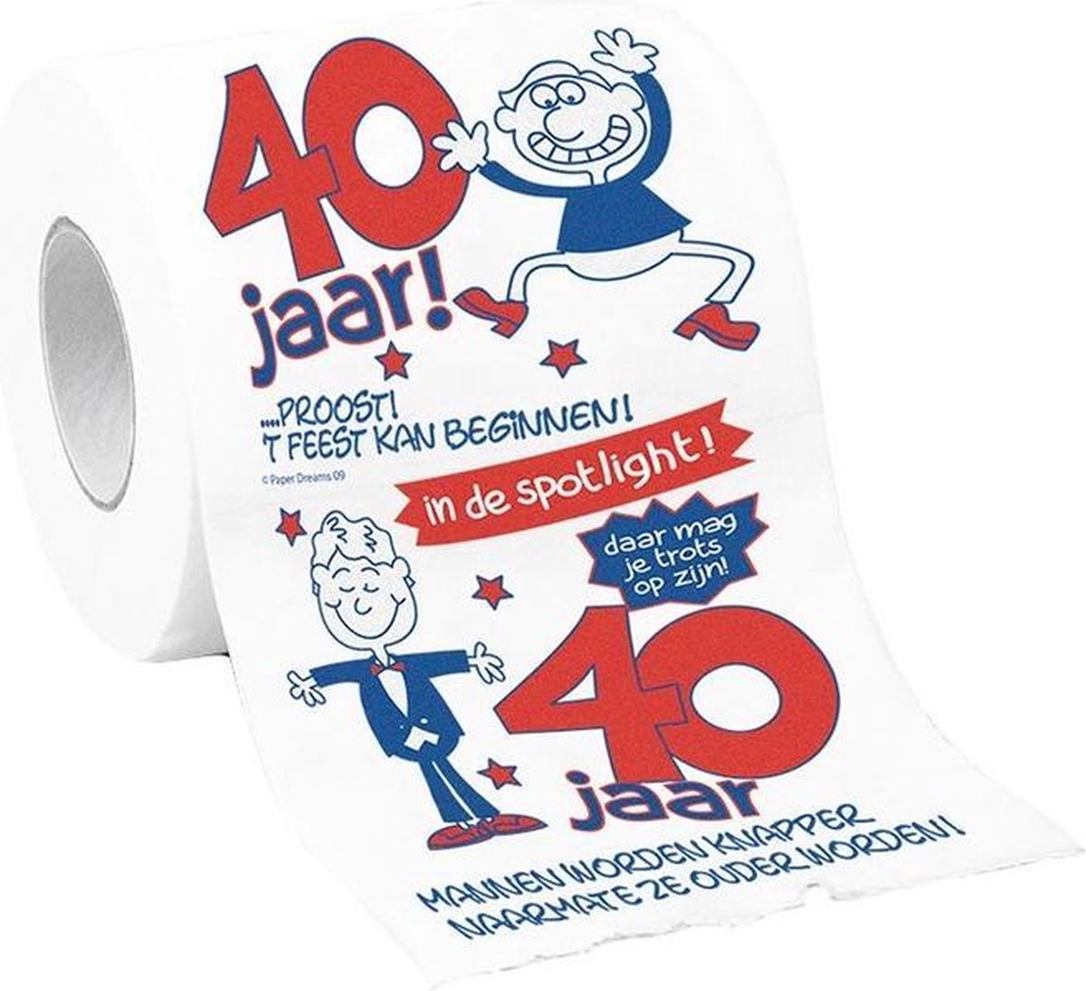 Wonderlijk bol.com | Toiletpapier 40 jaar man AF-98