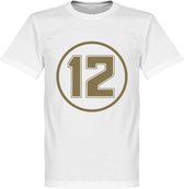 Senna 12 Retro T-Shirt - Wit  - S