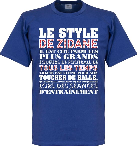 Le Style De Zidane T-shirt