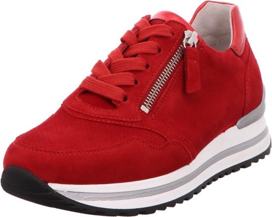 Gabor Comfort sneakers rood - Maat 43 | bol.com