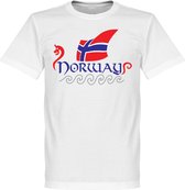 Noorwegen Flag T-Shirt - S