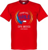 Chili COPA America 2016 Centenario Winners T-Shirt - XXL