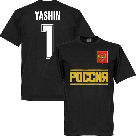 T-Shirt Russia Yashin Team - Noir - M