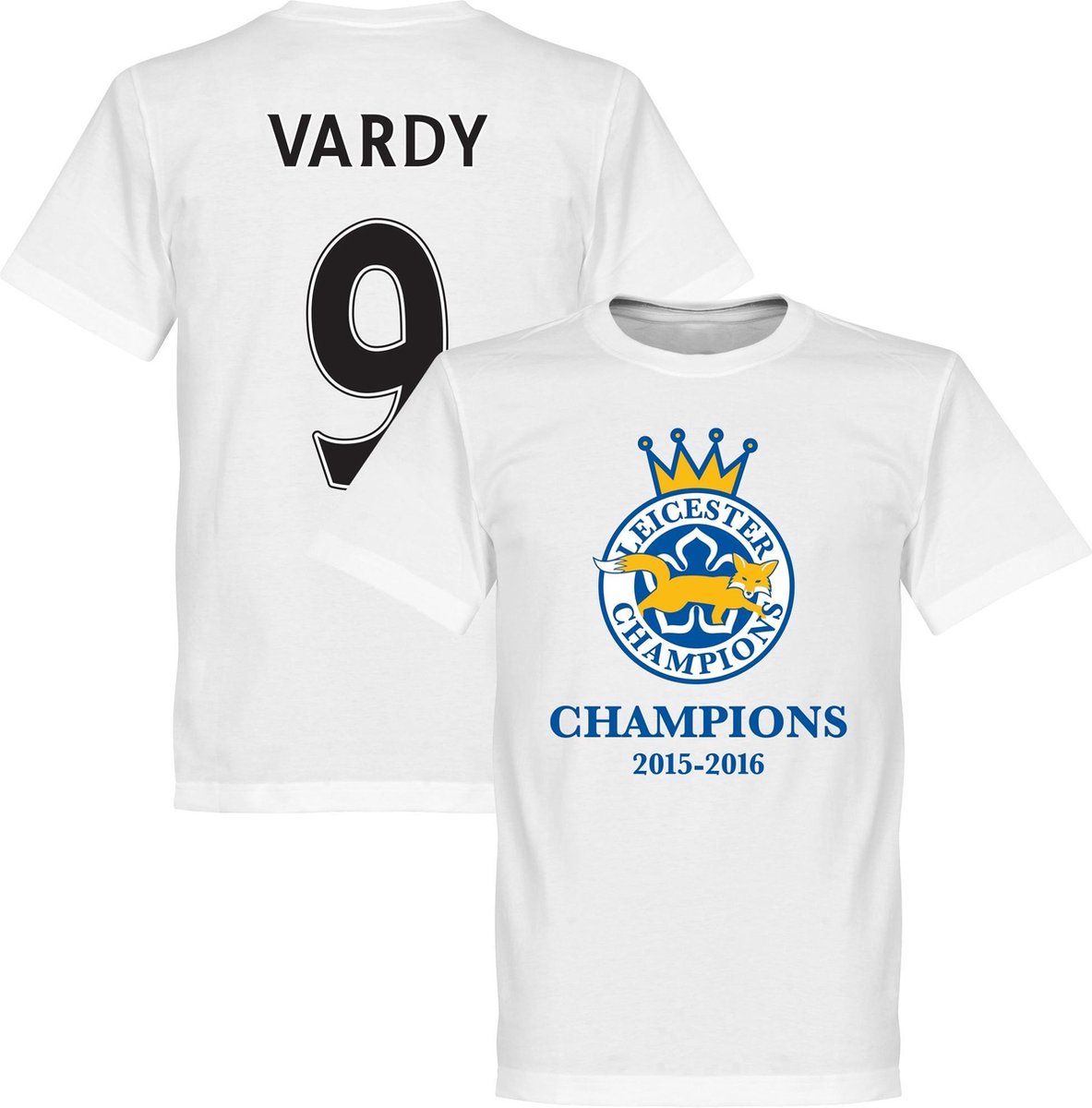 Leicester City Vardy Champions 2016 T-Shirt - 5XL - Retake