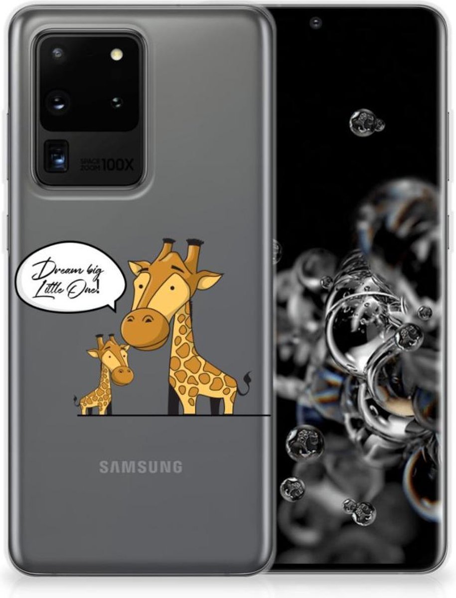 Samsung Galaxy S20 Ultra Telefoonhoesje met Naam Giraffe