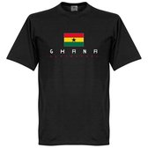 Ghana Black Stars Flag T-Shirt - XL