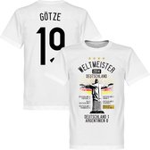 Duitsland Road To Victory GÃ¶tze T-Shirt - XXL