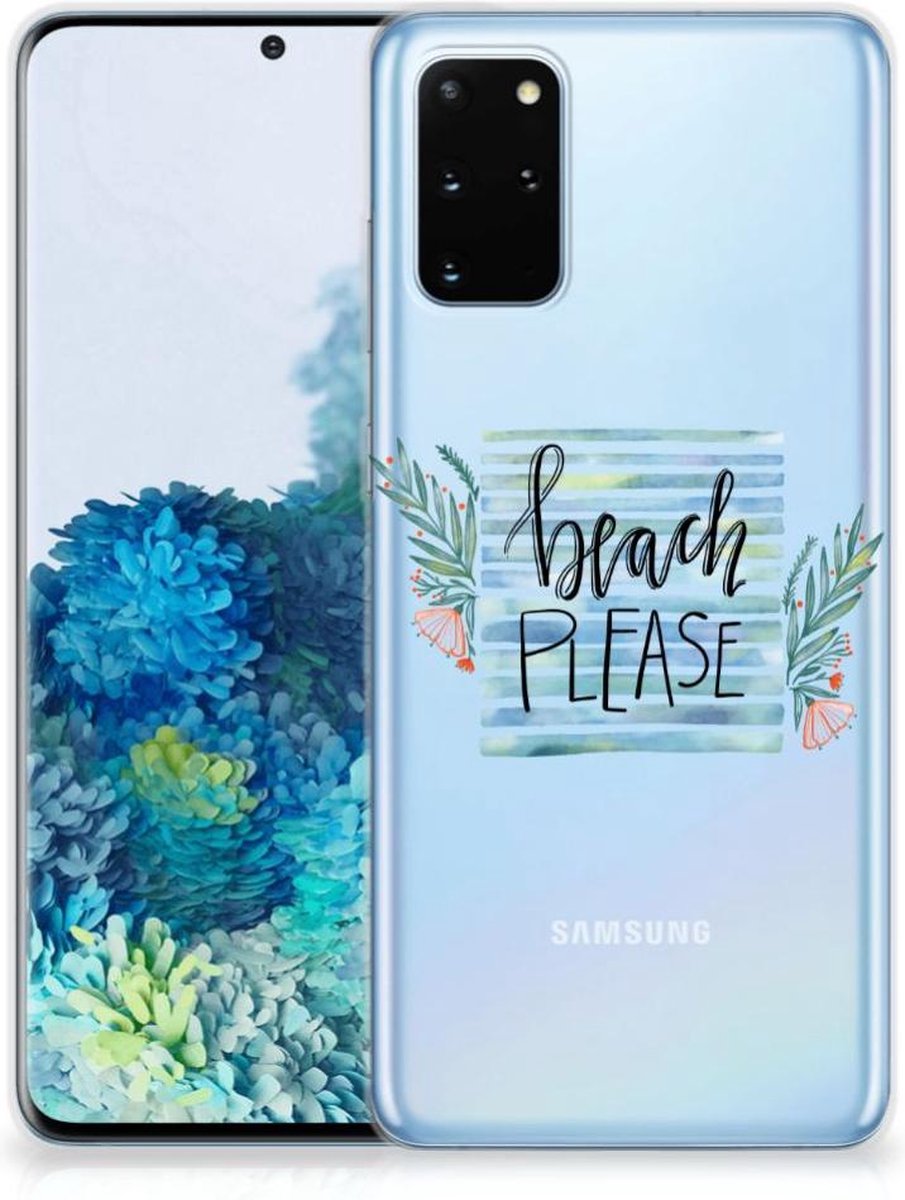Samsung Galaxy S20 Plus Telefoonhoesje met Naam Boho Beach