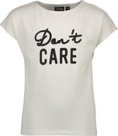Like Flo Meisjes t-shirts & polos Like Flo Flo girls slub jersey top DON'T CARE wit 98