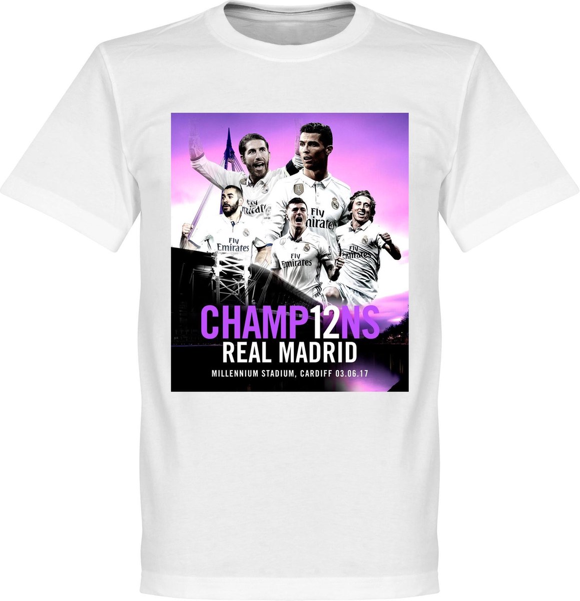 Real Madrid LA DUODECIMA 12 T-Shirt - L