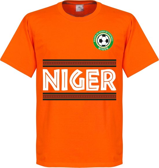 Niger Team T-Shirt - Oranje - XXXXL