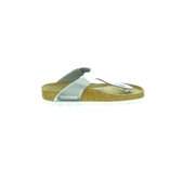Birkenstock Gizeh Metallic zilver regular sandalen dames (S) (1003674)