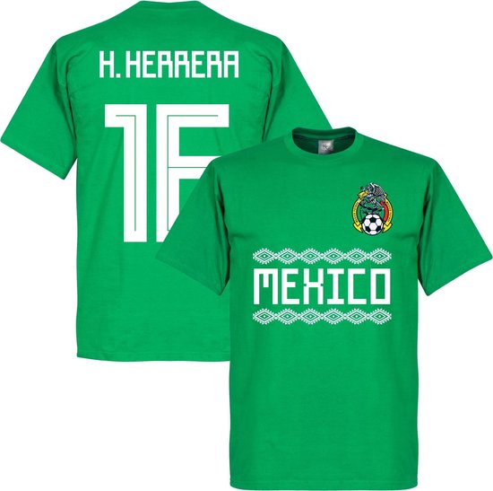 Mexico H. Herrera 16 Team T-Shirt - Groen - XL