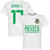 Mexico Jesus C. 17 Team T-Shirt - Wit - XL