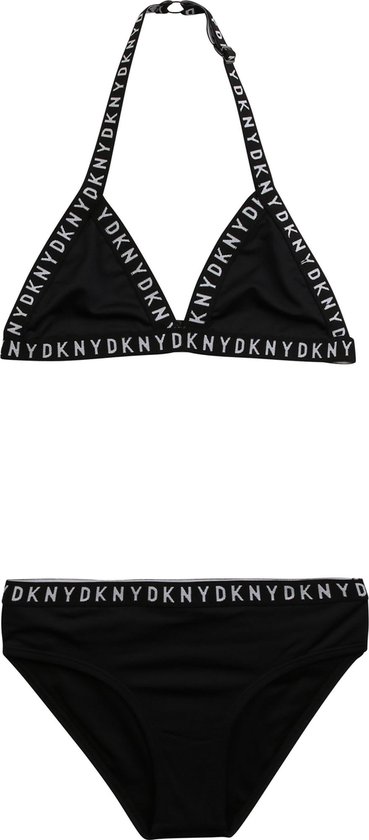 Wat is er mis Onaangenaam Ben depressief DKNY Meisjes zwemkleding DKNY BIKINI zwart 176 | bol.com