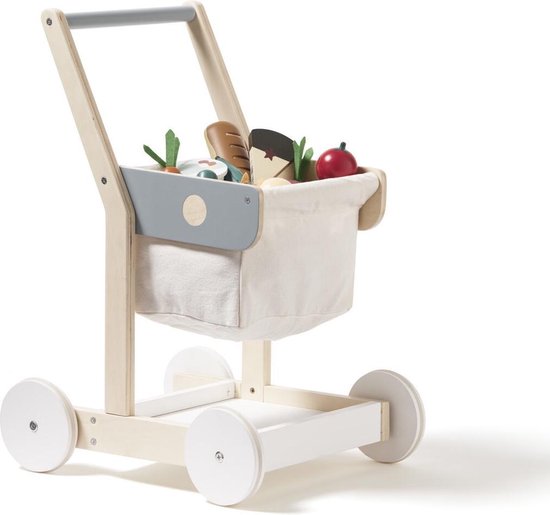 Kids Concept Houten Winkelwagen van Kid’s Concept. — afbeelding 4