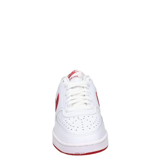 Nike Court vision low dames sneaker - Wit rood - Maat 36,5 Nike Court vision low dames sneaker - Wit rood - Maat 36,5