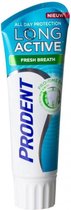 12x Prodent Tandpasta Long Active Fresh Breath 75 ml