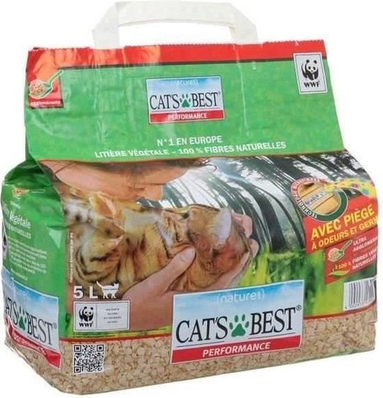 Cat's Best Performance kattenbakvulling voor katten 2,3 kg