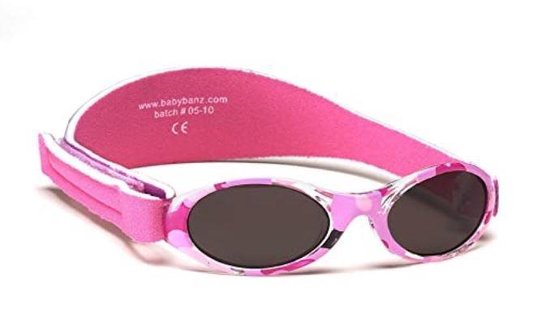 Banz - UV-beschermende zonnebril voor kinderen - Bubzee - Roze Camo - maat Onesize (2-5yrs) van Banz — afbeelding 2