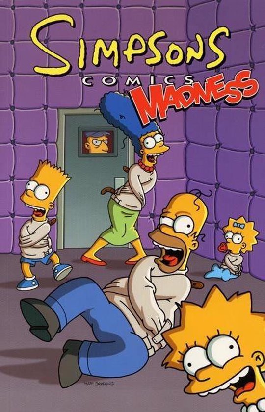 ISBN Simpsons Comics Madness, Livre de poche, 160 pages