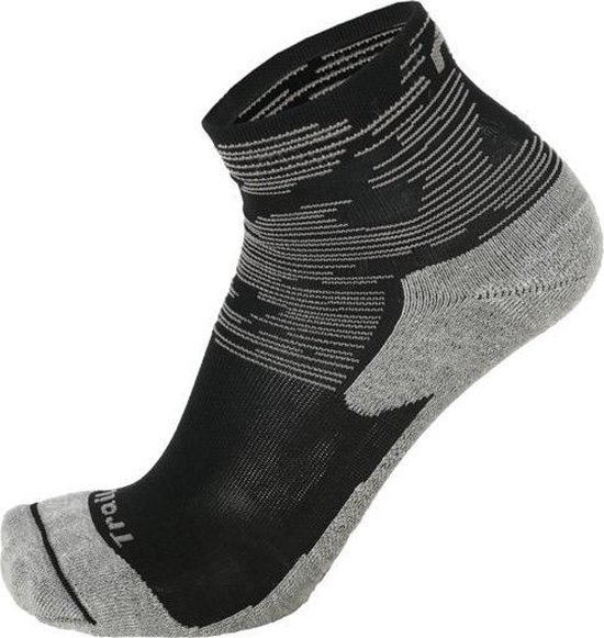 Medium weight argento x-static trail running socks